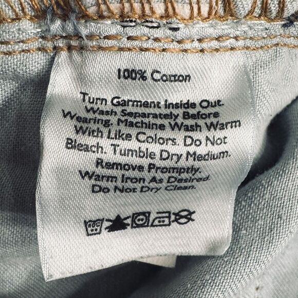 Eddie Bauer Straight Jeans Mens 36 Measures 36x32.5 Medium Blue Cotton Denim - Picture 5 of 11